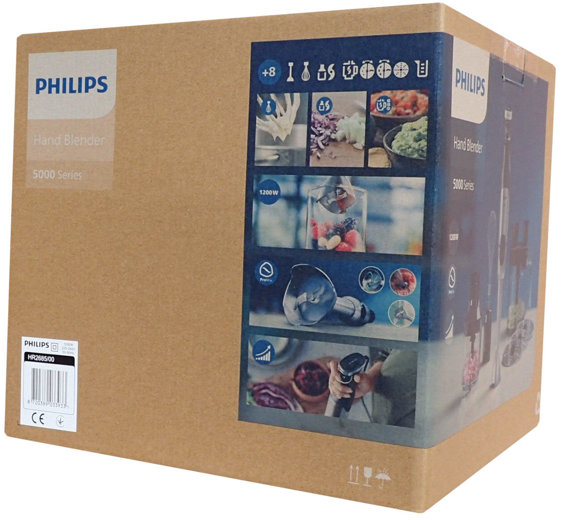 Food Processor Blender Hand Mixer Slicer Philips HR2685 1200W Power rating 1200 W