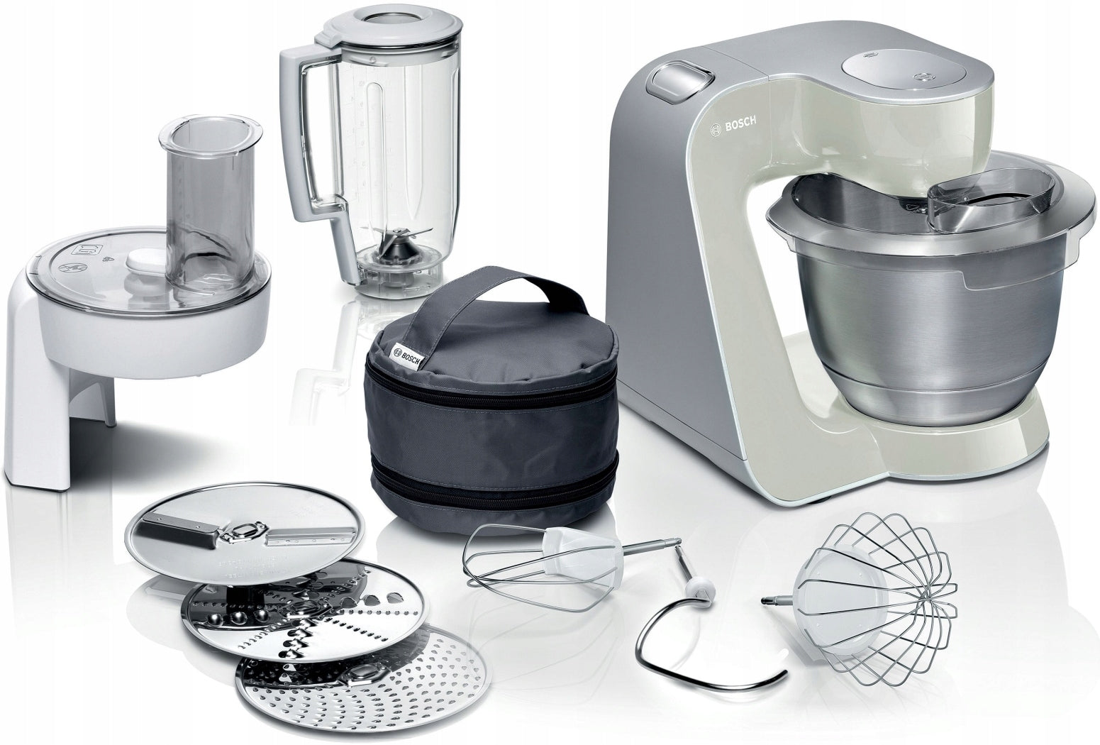 Food Processor Bosch MUM58L20 1000W 3,9l Blender Shredder Accessories