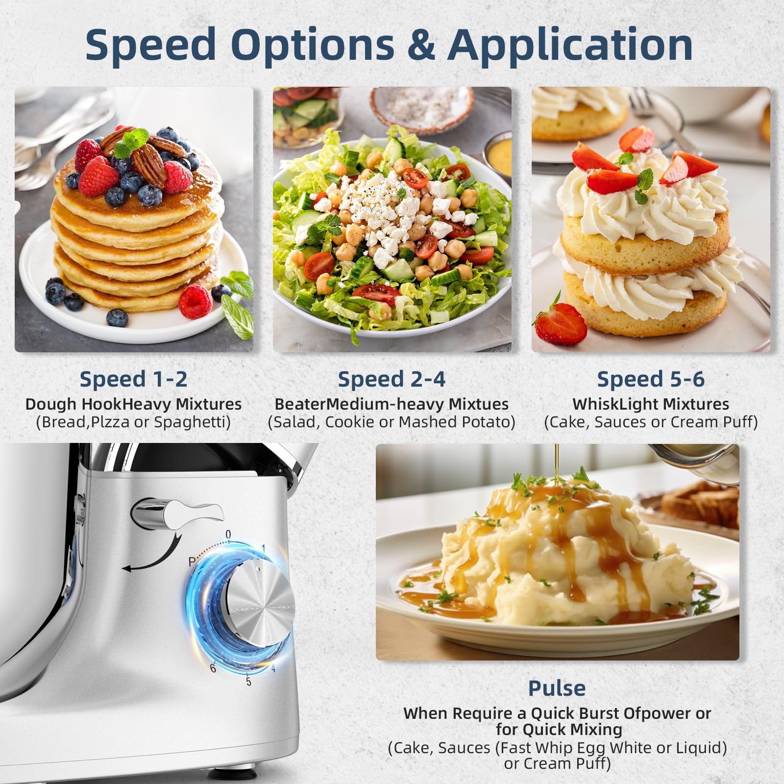Food Processor CHeflee 1507 6,2L 1500W Brushless Motor Silver Brand no brand