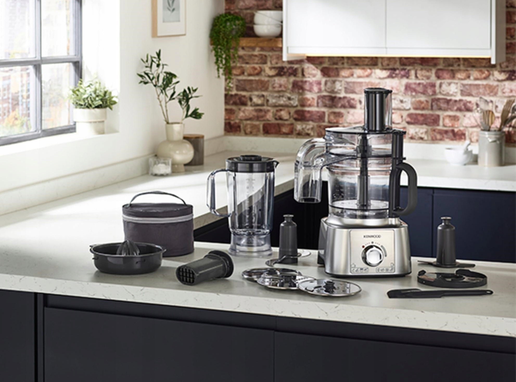 Food Processor Kenwood FDP65.820S 1000 W silver/grey Brand Kenwood