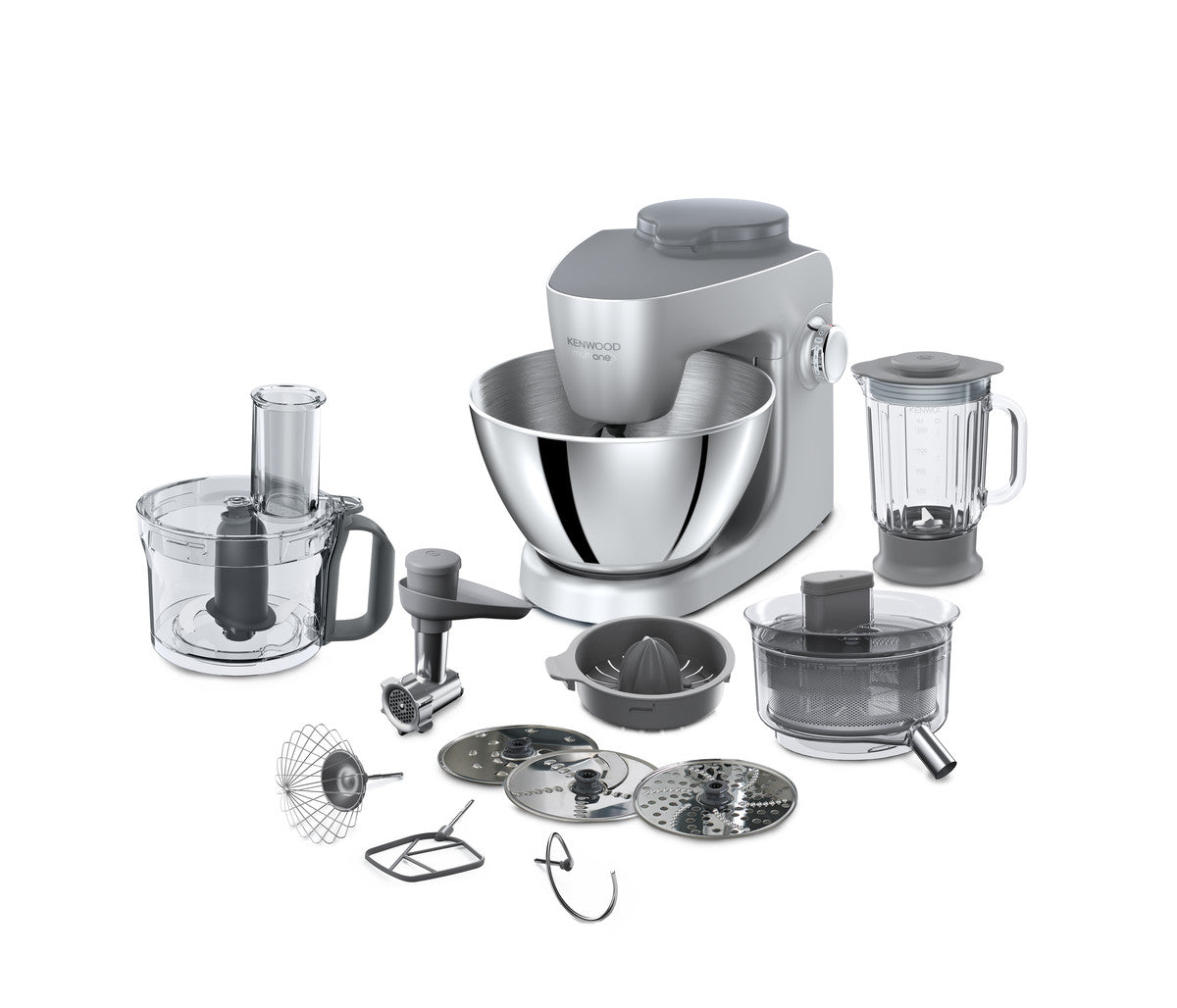 Food Processor Kenwood KHH326SI 1000 W silver/grey
