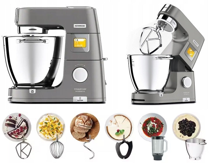 Food Processor Kenwood KWL90.034SI 1400 W silver/grey