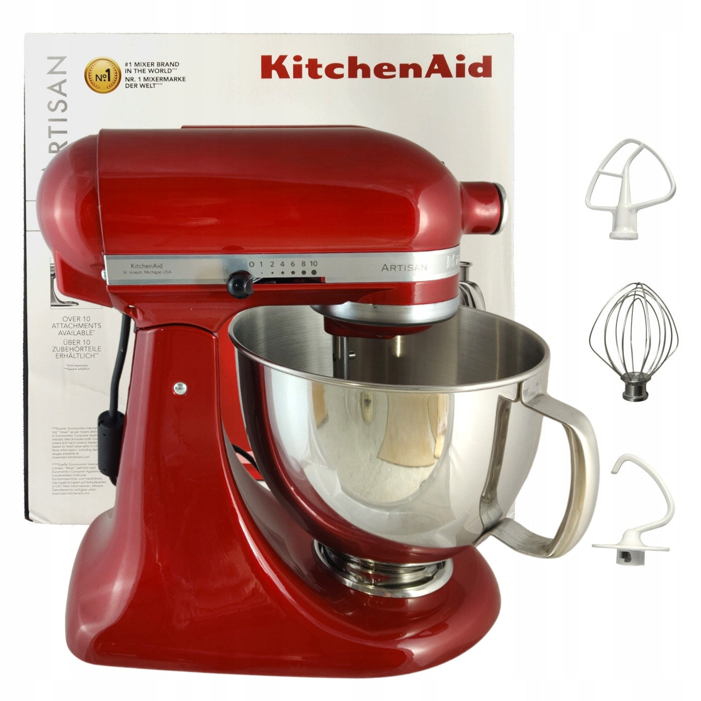 Food Processor KitchenAid Artisan 5KSM125EER Red