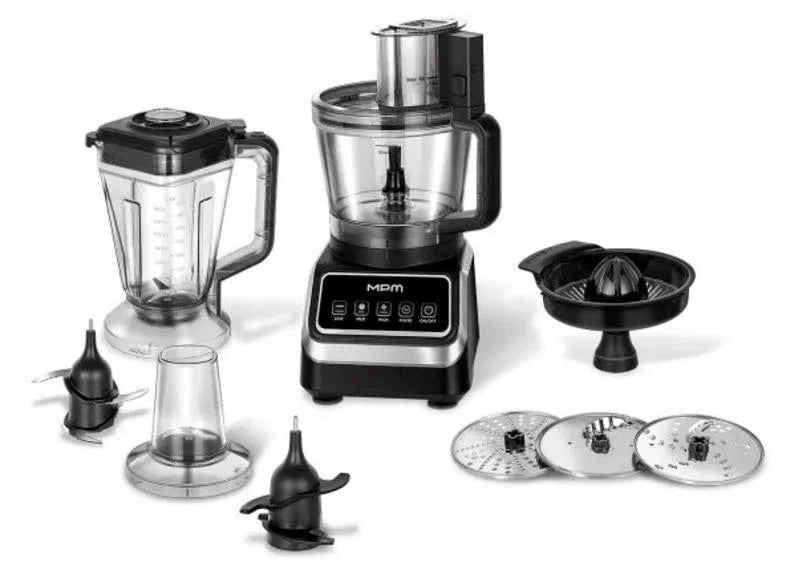 Food Processor MPM MRK-27 Black Packaging status original