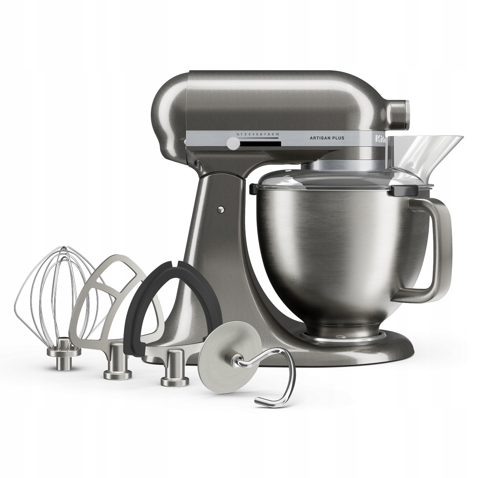 Food Processor Mixer KitchenAid Artisan Plus 5KSM50PKVEMS silvery
