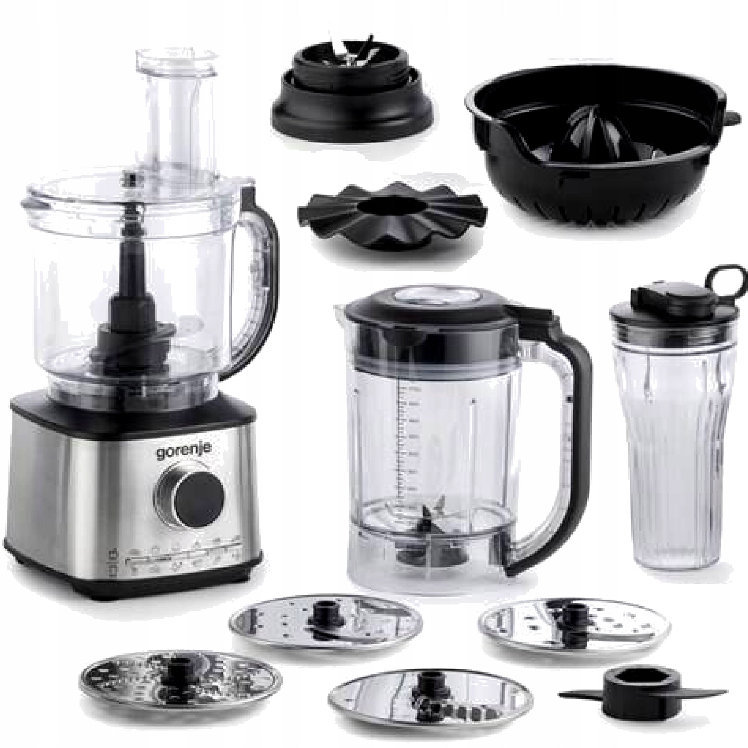 Food Processor Multifunction Gorenje SBR1500E 1500W Blender Juicer