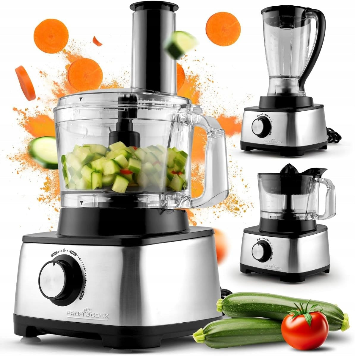 Food Processor Multifunctional Malakser Blender Juicer 1200W