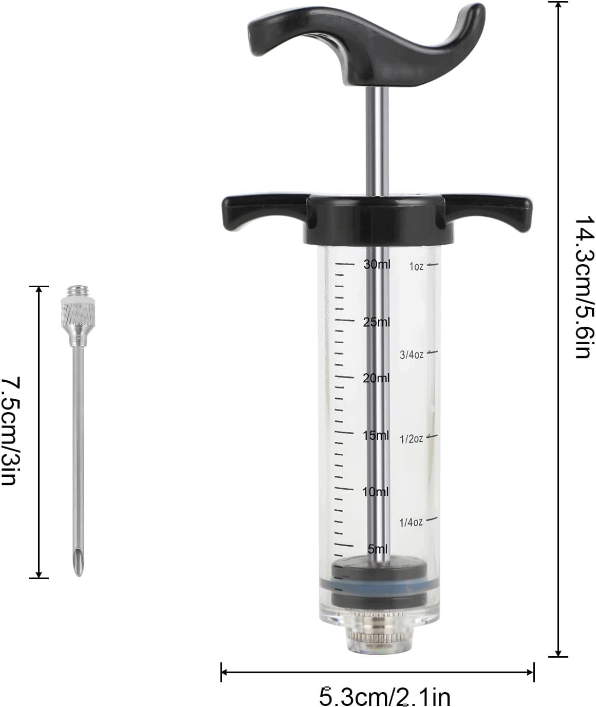 Food Processor NA Meat Injector 30 ml 0 W Colourless Brand no brand