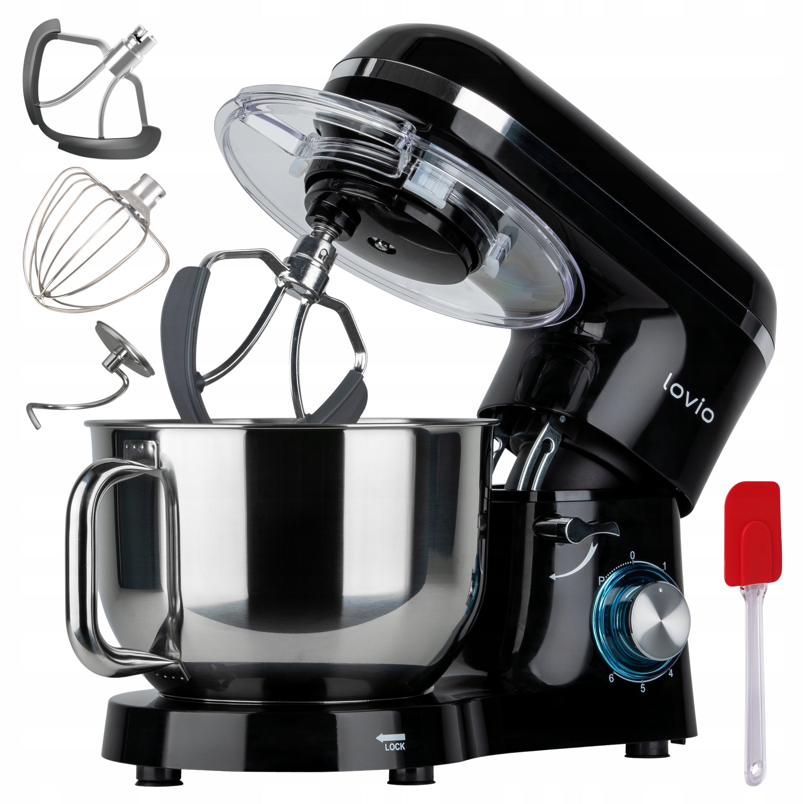 Food Processor PLANETARY MIXER WITH BOWL 6,2L 1900W STRONG DURABLE ACCESSORIES