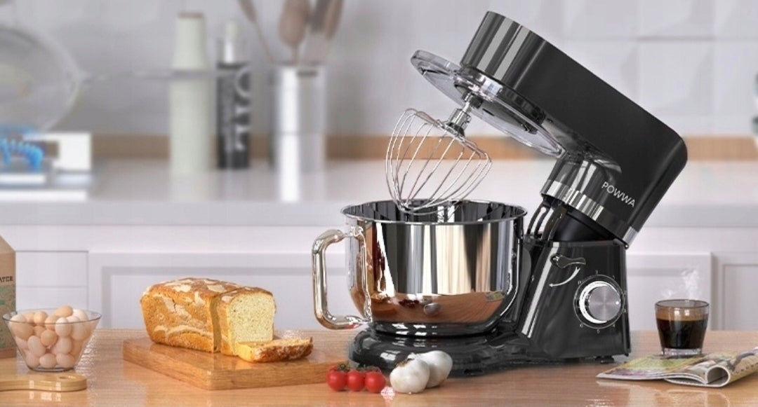 Food Processor POWWA SM-1503H 6,2 L Planetary Dominant color black