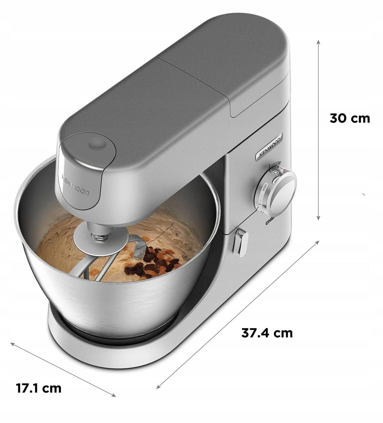Food Processor Planetary Blender Malakser Kenwood KVC Chef 1000W Brand Kenwood