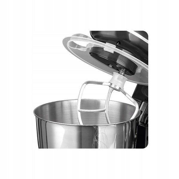 Food Processor Planetary Mixer 1300W 2 Bowls 4l and 5l Black Hoffen Expert Packaging status original