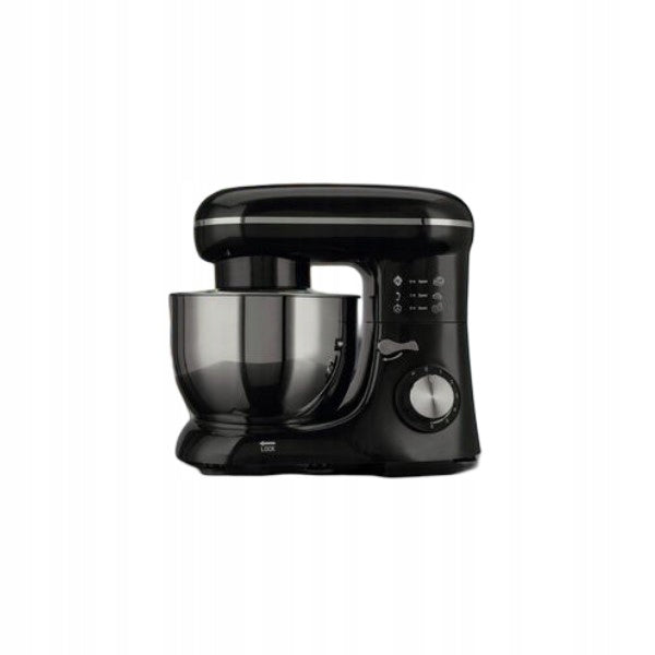 Food Processor Planetary Mixer 1300W 2 Bowls 4l and 5l Black Hoffen Expert