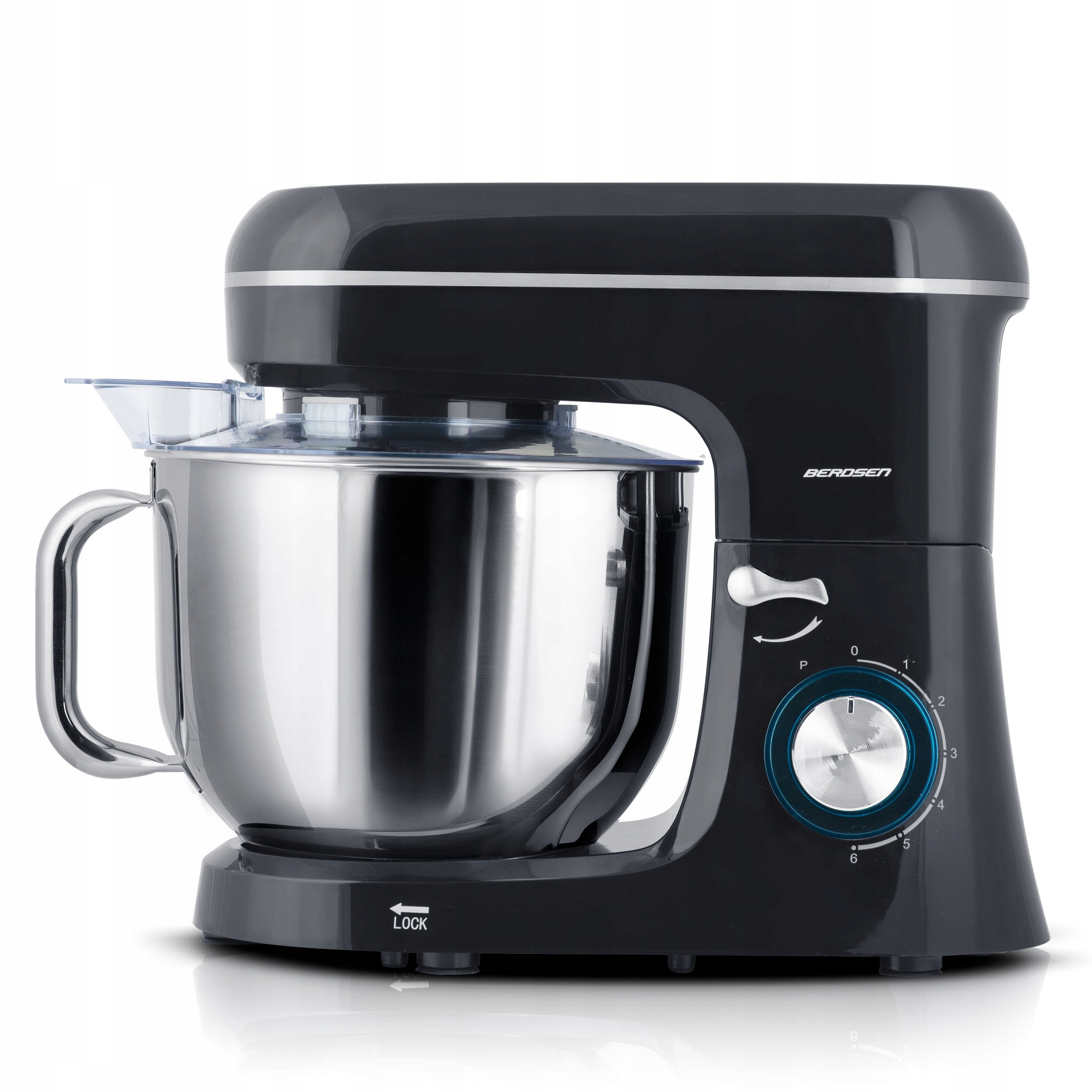 Food Processor Planetary Mixer 3in1 Stainless Steel 6l Berdsen 1400W Packaging status original