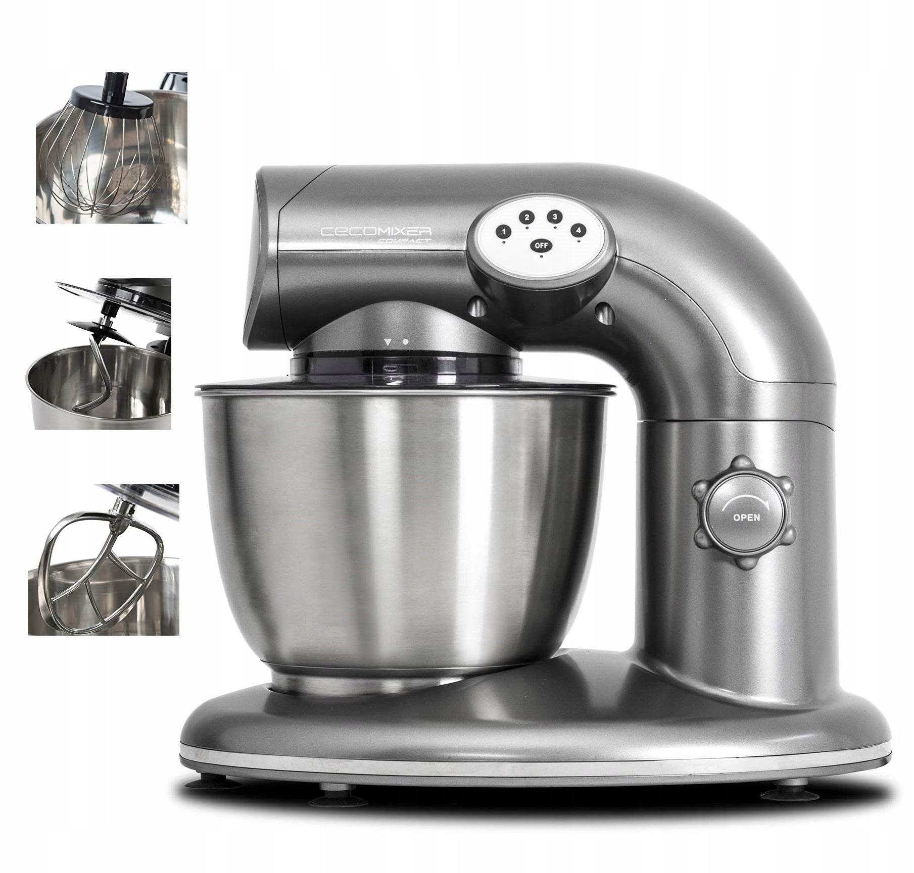 Food Processor Planetary Mixer Cecotec 1000 WAT
