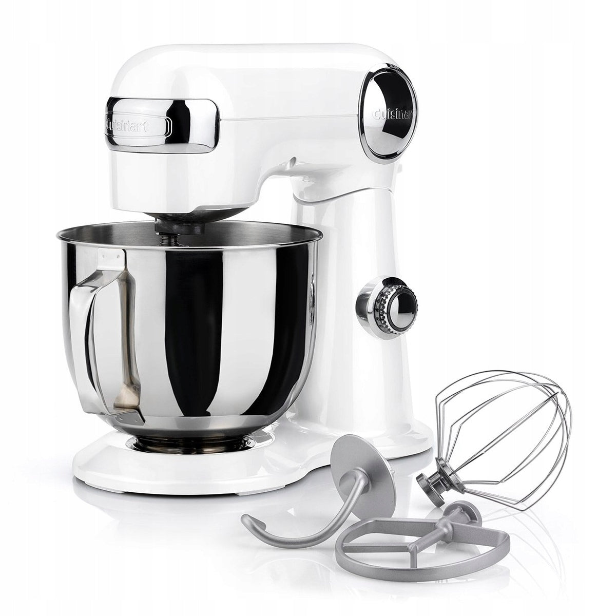 Food Processor Planetary Mixer Cuisinart SM50WHE 5.2L Steel Bowl 500W