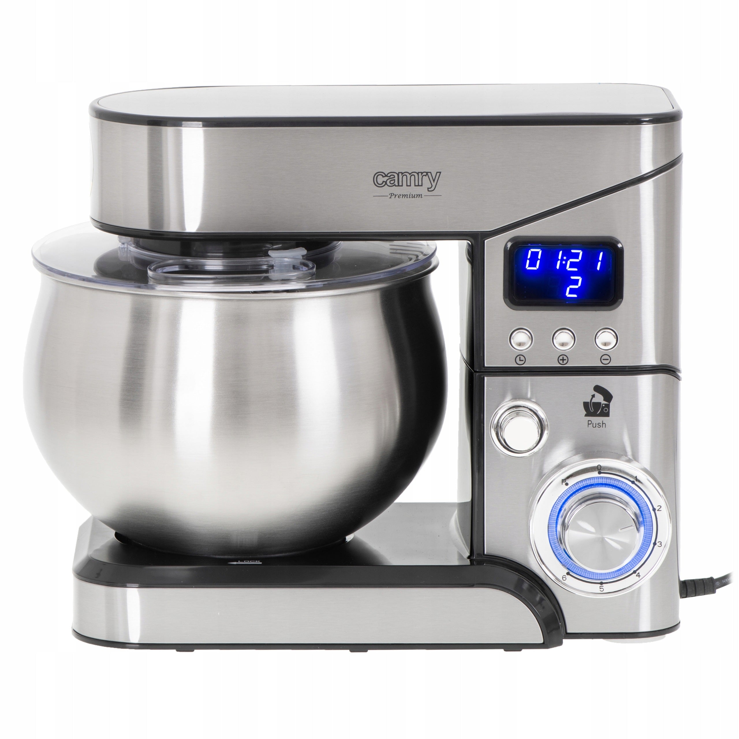 Food Processor Planetary Mixer Strong Steel 2000W Bowl 5L 3 Stirrers Manufacturer code CR 4223