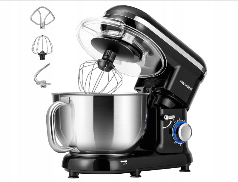 Food Processor Planetary Mixer VIVOHOME 1500W 5,7L