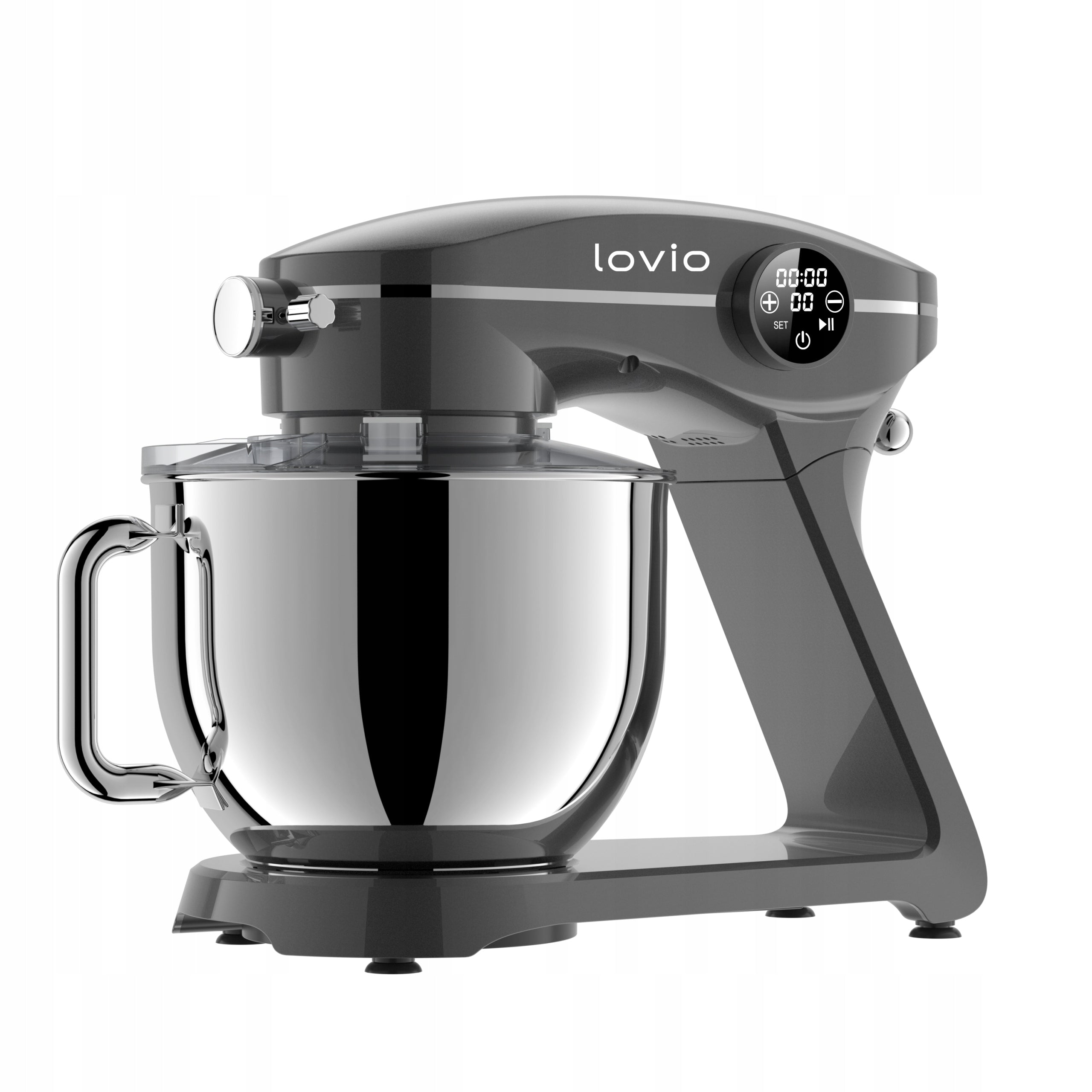 Food Processor Planetary Mixer with Bowl Metal Housing 1800W 6,5L LOVIO Manufacturer code Mikser planetarny Robot kuchenny LVSTM03PGY