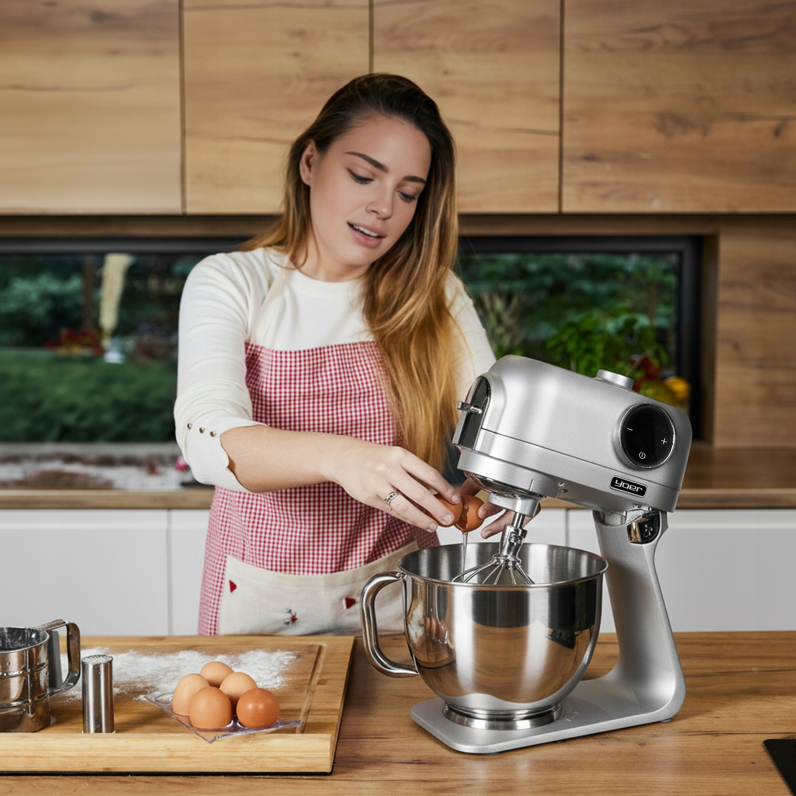 Food Processor Planetary Yoer Multifunctional 2200W Bowl 5,5L +39 ELEMENTS Manufacturer code KM03S