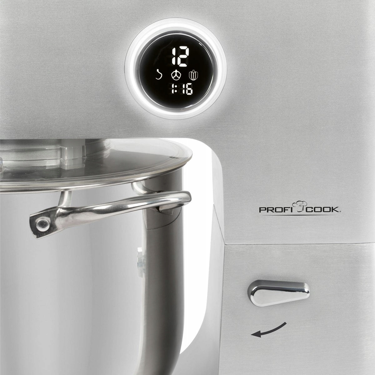 Food Processor Profi Cook PC 501254 2500 W silver/grey Manufacturer code PC 501254