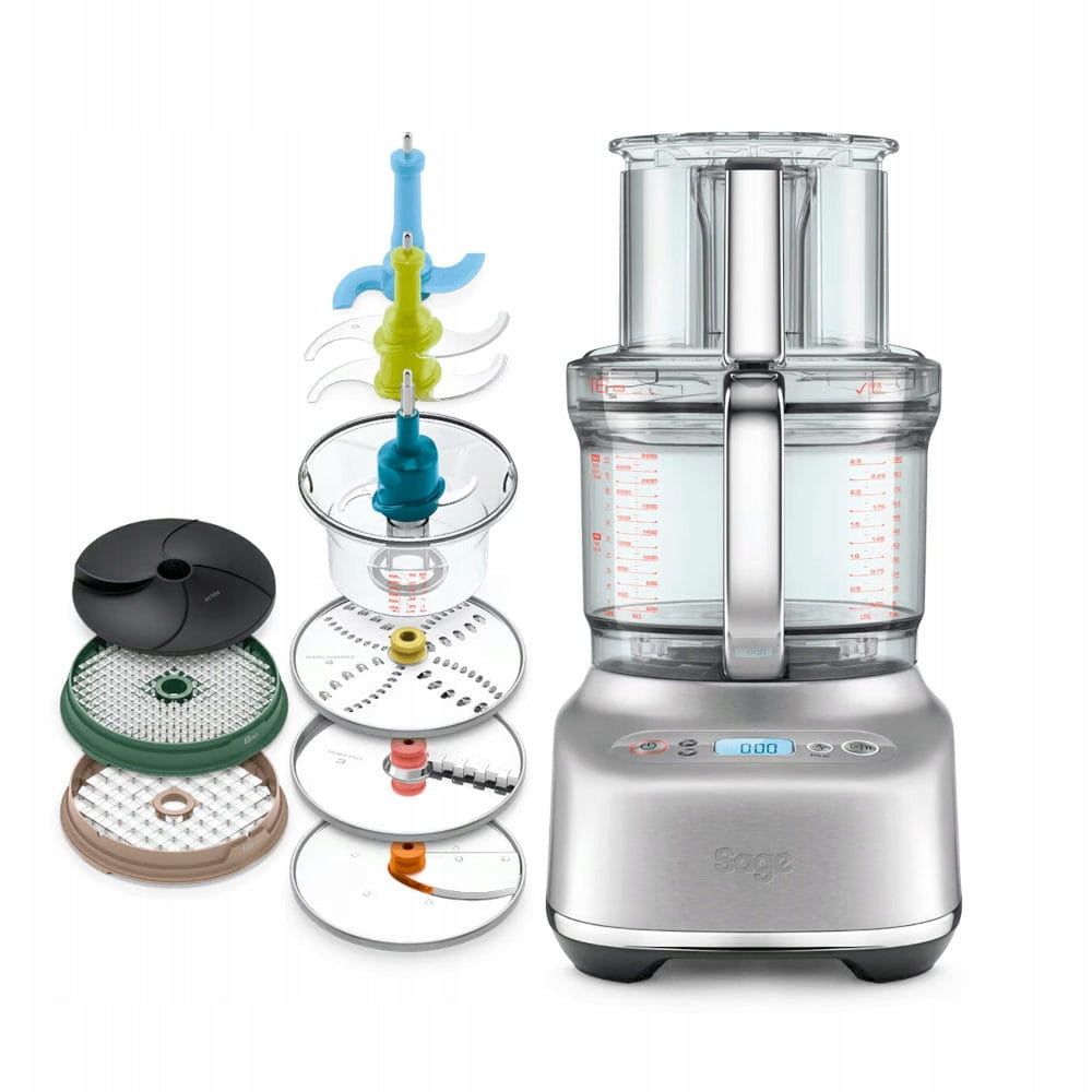 Food Processor Sage SFP838BSS 900 W silver/grey Manufacturer code 16SFP838BSS