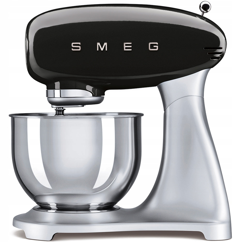 Food Processor Smeg SMF02BLEU 800 W black 50's Style Brand Smeg