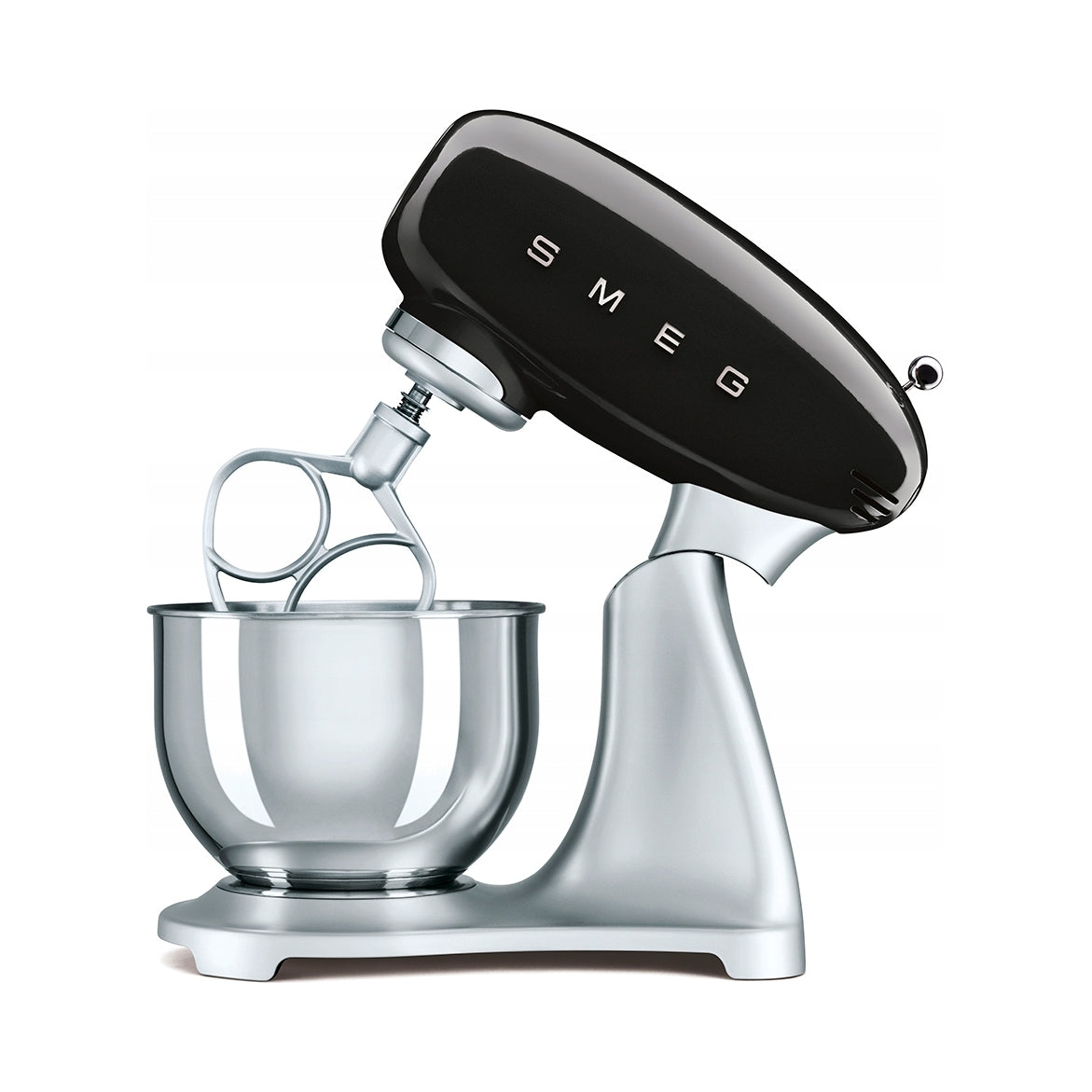 Food Processor Smeg SMF02BLEU 800 W black 50's Style