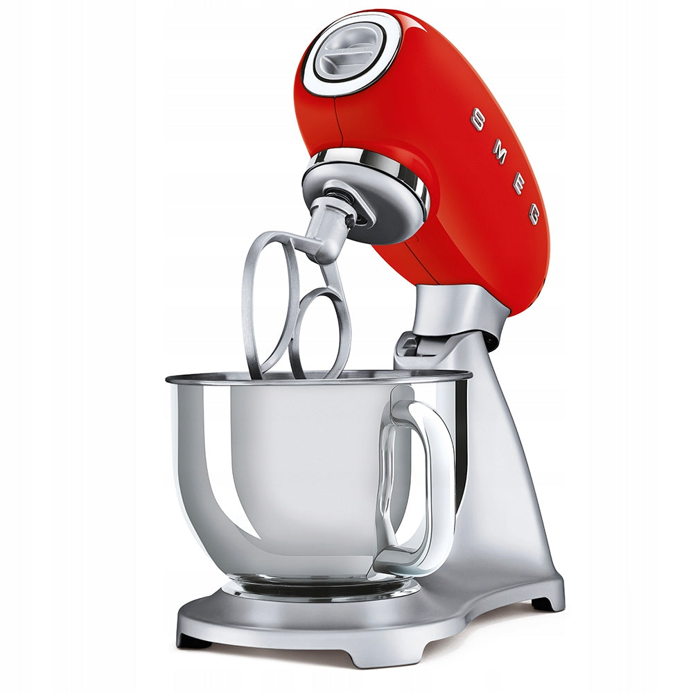Food Processor Smeg SMF02RDEU 800 W red 50's Style Manufacturer code SMF02RDEU