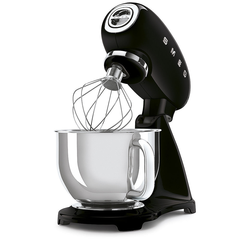 Food Processor Smeg SMF03BLEU 800 W black 50's Style Brand Smeg