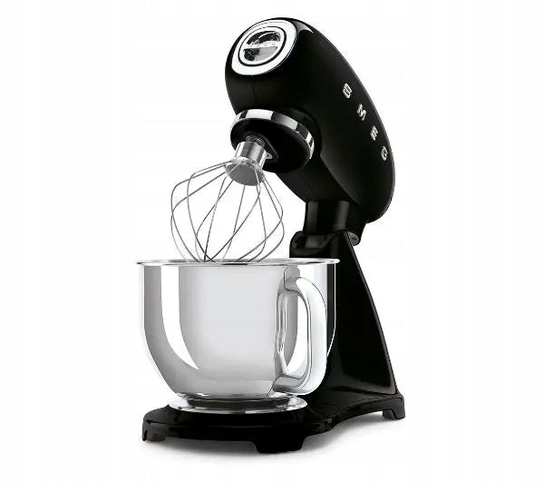 Food Processor Smeg SMF03BLEU 800W Bowl 4,8L Mixing Black Brand Smeg