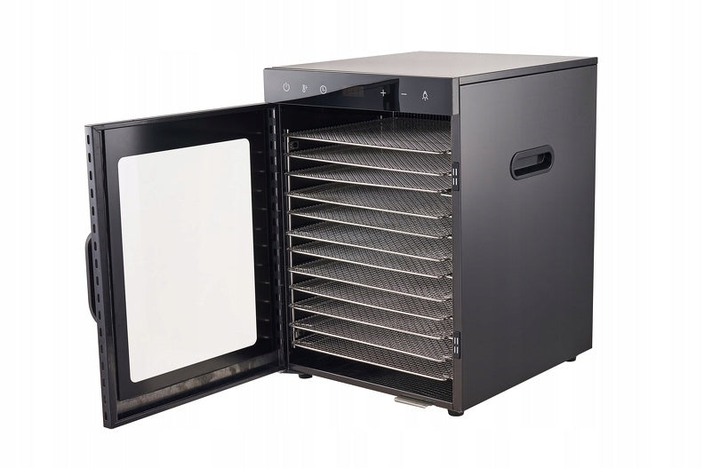 Food Steel Dehydrator Wartmann WM-2512 DH LED Backlight Black Manufacturer code WM-2512DH