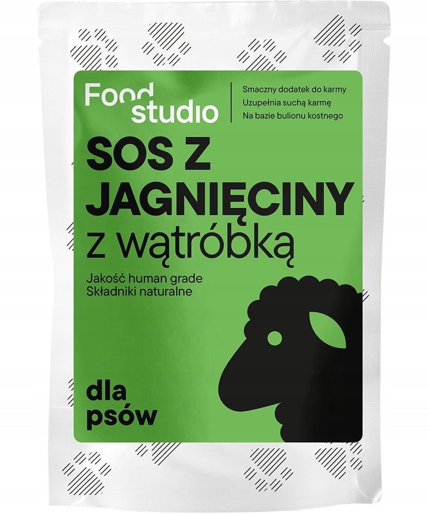 Food Studio Chefs SAUCE for dogs with lamb with liver 100ml