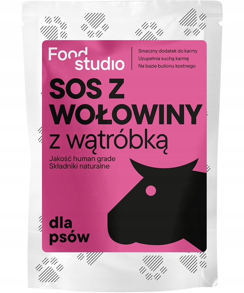 Food Studio Chefs SOS for dogs with beef with liver 100ml