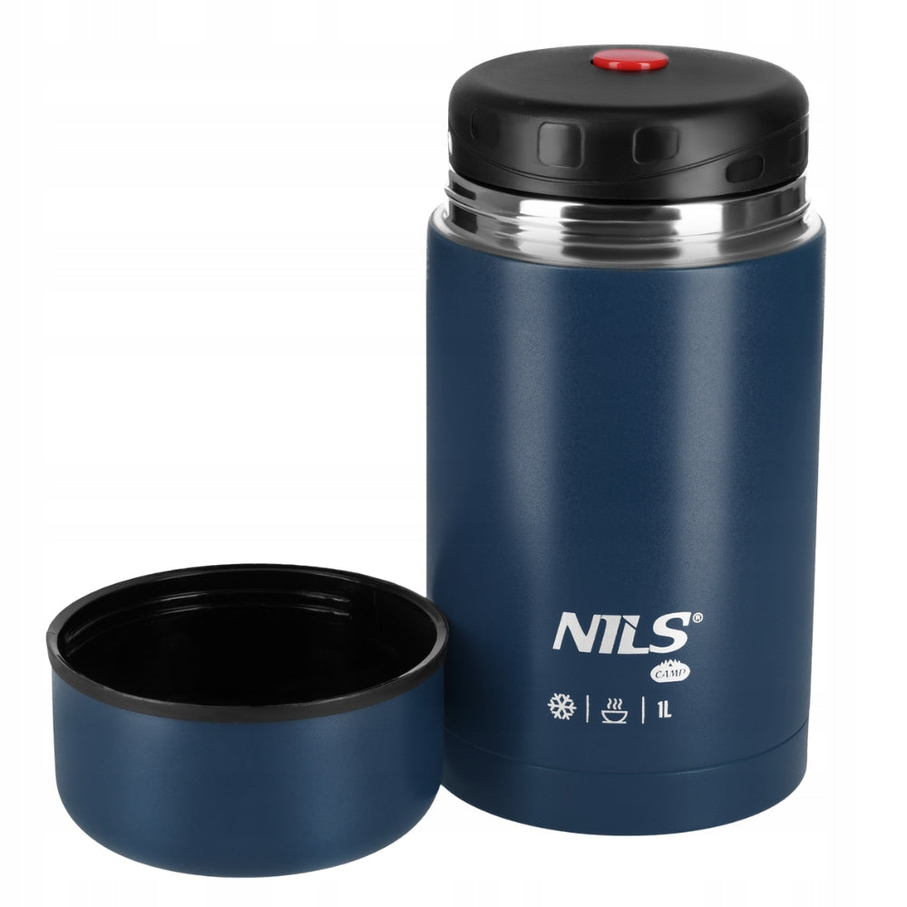 Food Thermos Thermal Container For Lunch Stainless Steel 1 L