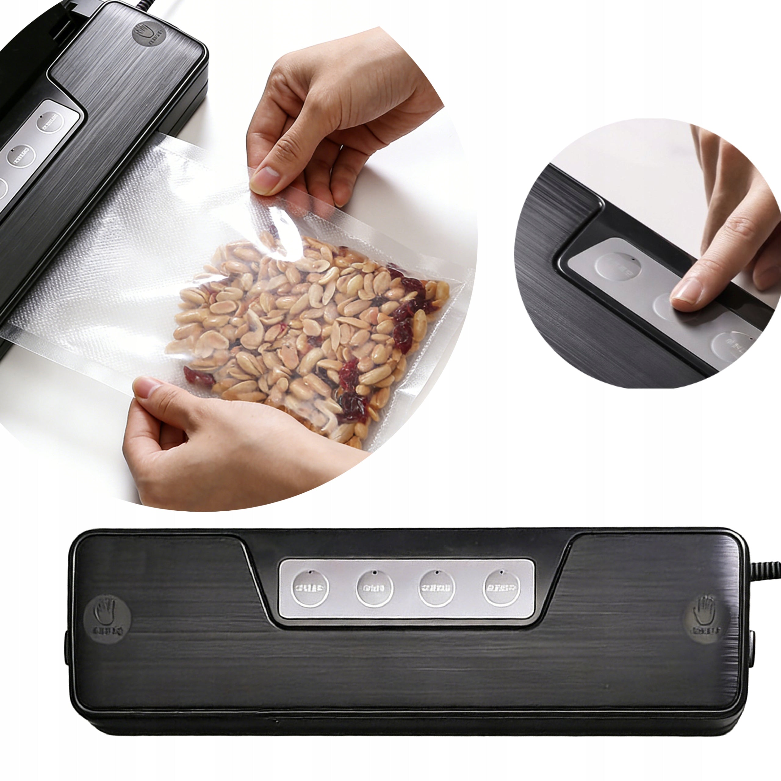 Food Vacuum Welding Machine Automatic Packing Machine Strong 140w + Foil
