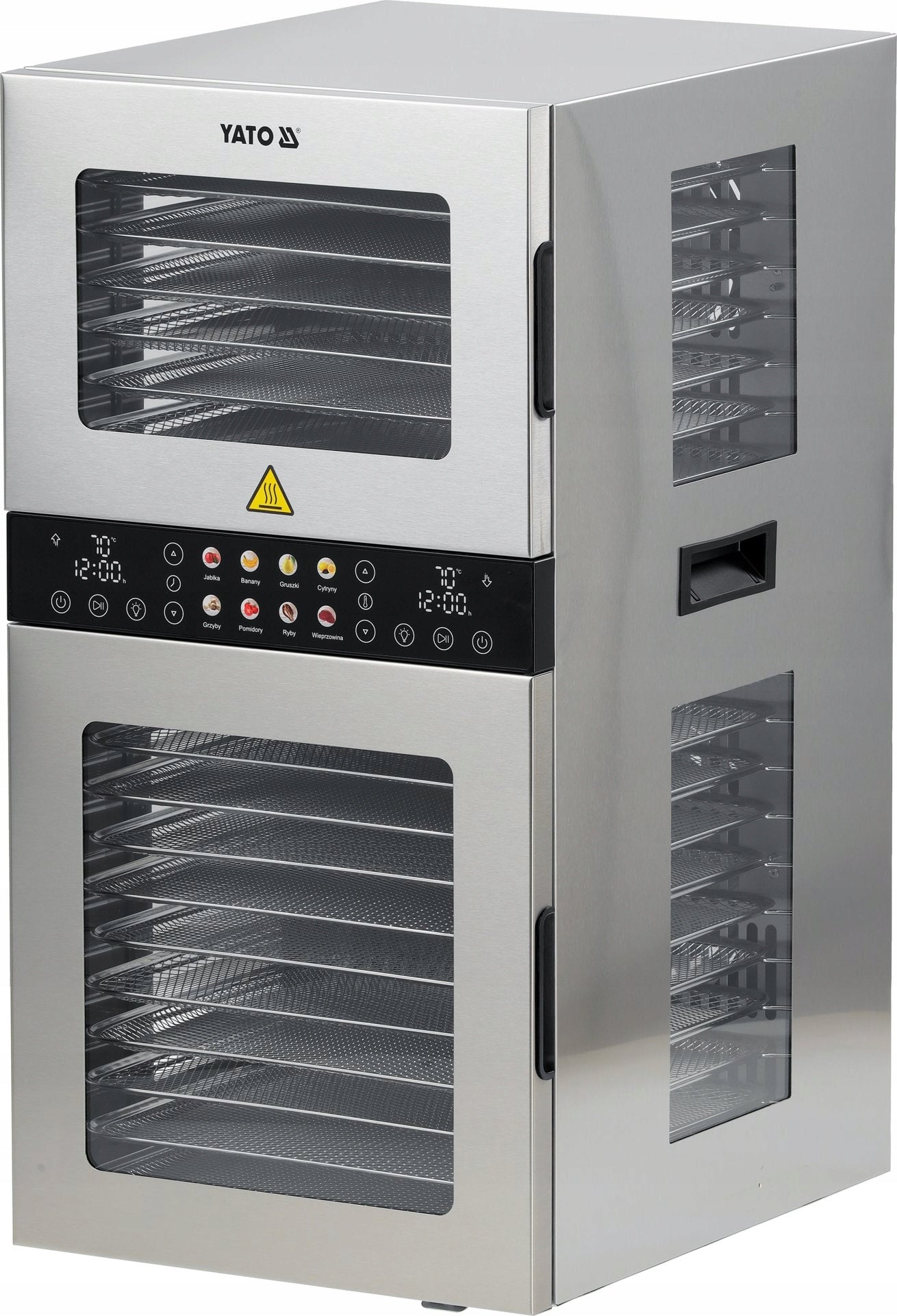Food dryer 20 trays, 1500W / YATO YG-16001