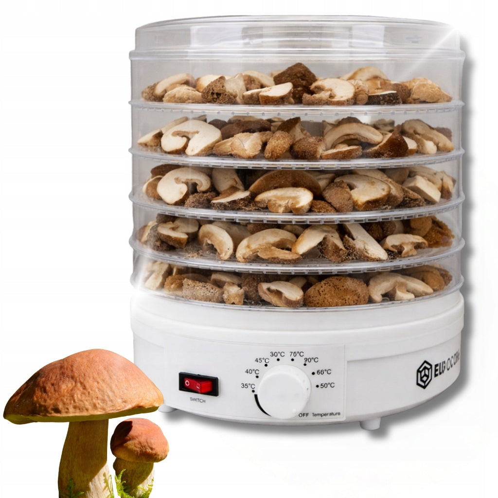 Food dryer 5 sieves temperature control | mushrooms | fruit | vegetables