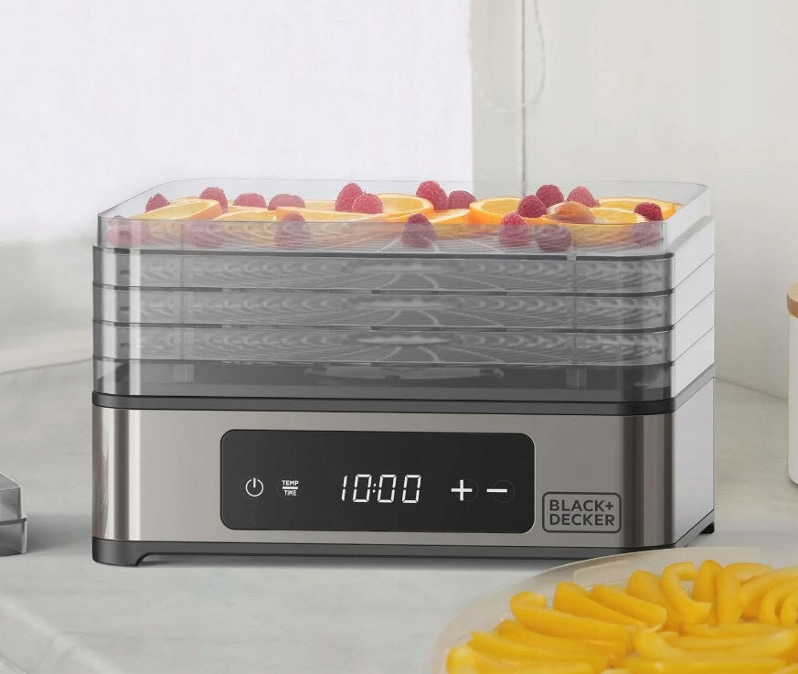 Food dryer Black+Decker 5 trays, 400 W, timer 35-70°C Brand Taurus