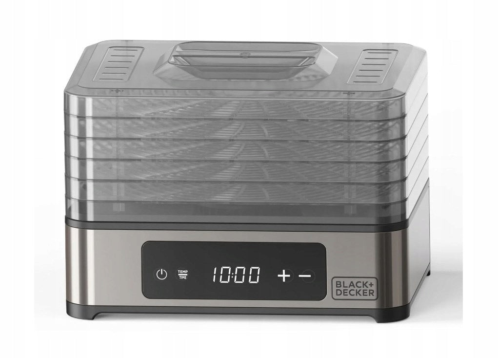 Food dryer Black+Decker 5 trays, 400 W, timer 35-70°C