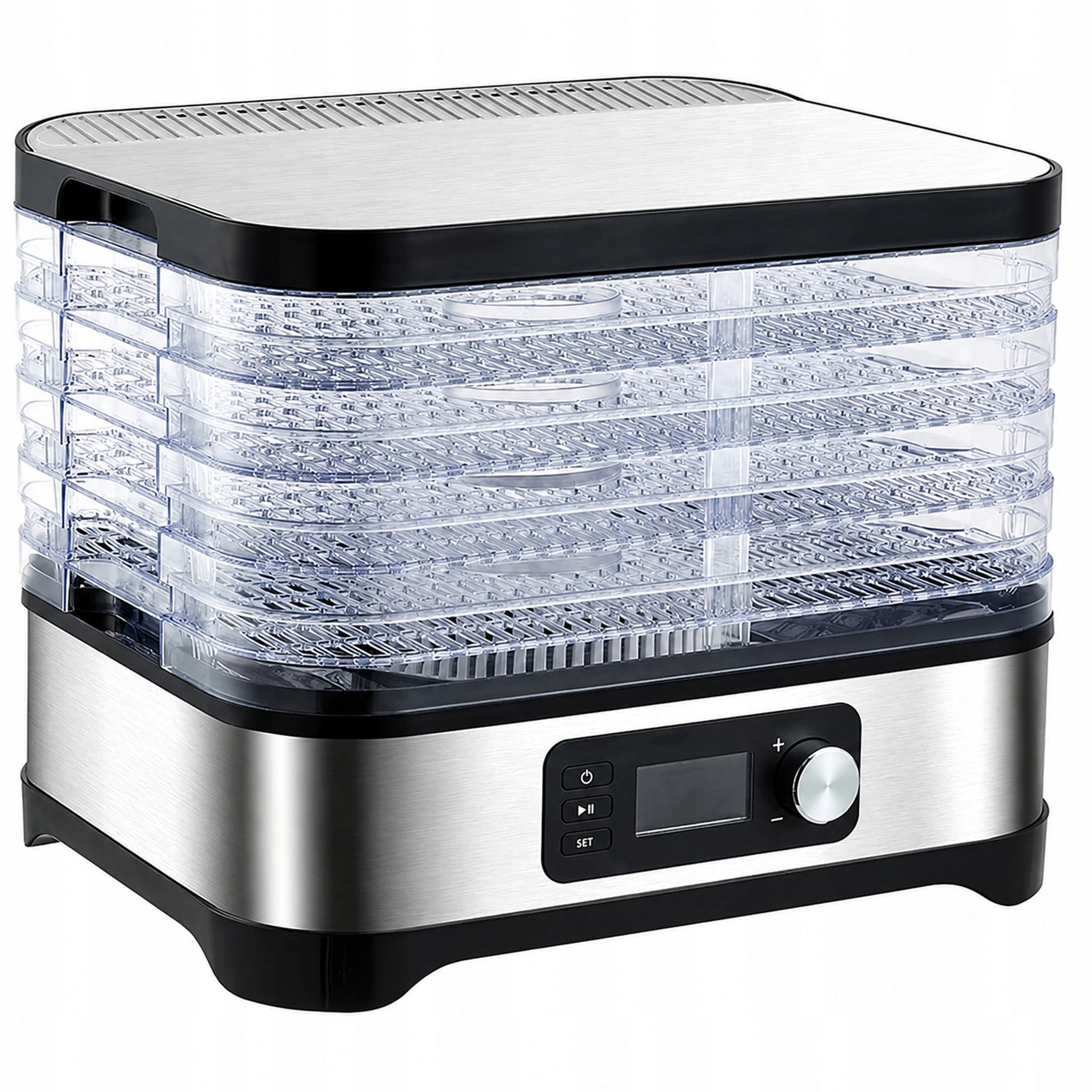 Food dryer for mushrooms fruit vegetables capacious timer 5 LCD shelves Brand no brand