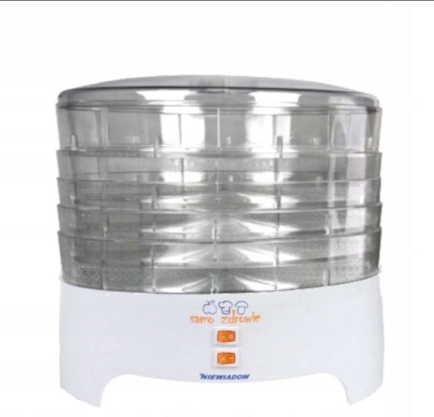 Food dryer for vegetable mushrooms niewiadów 5 sieves 15 liters power 500 W Brand Niewiadów