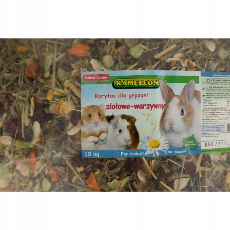 Food for rodents Herbal and vegetable RARYTAS 500g