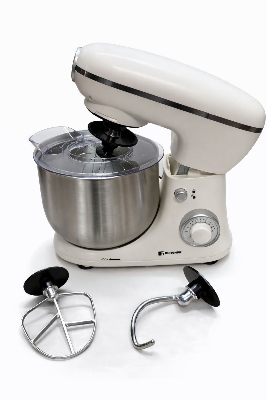 Food processor Bergner BG-51271-CR 1300 W beige