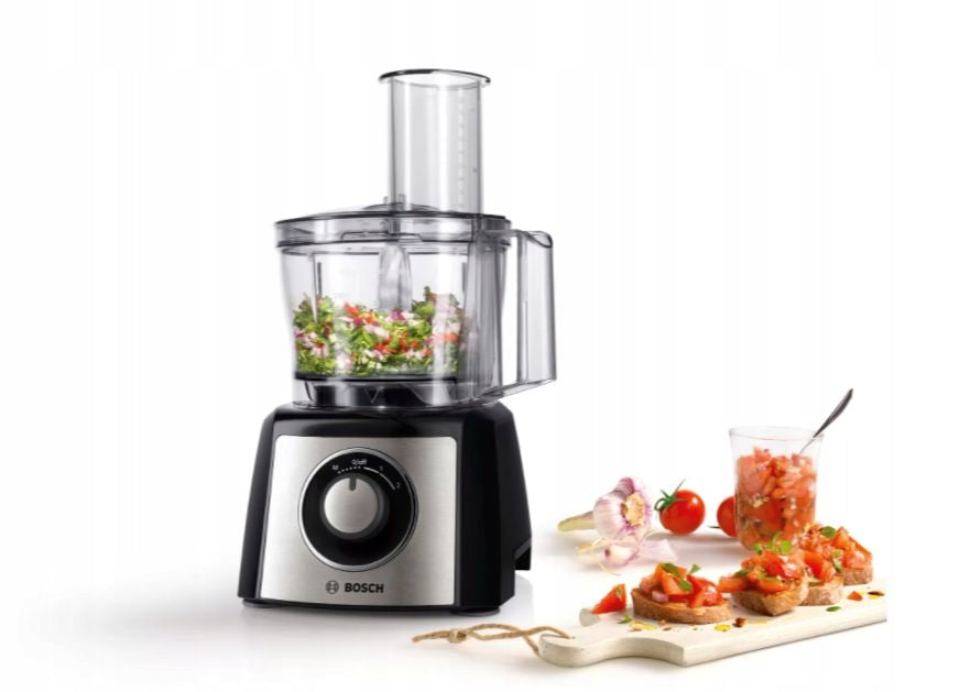 Food processor Bosch MCM3401M, 800W, black/stainless steel Brand Bosch