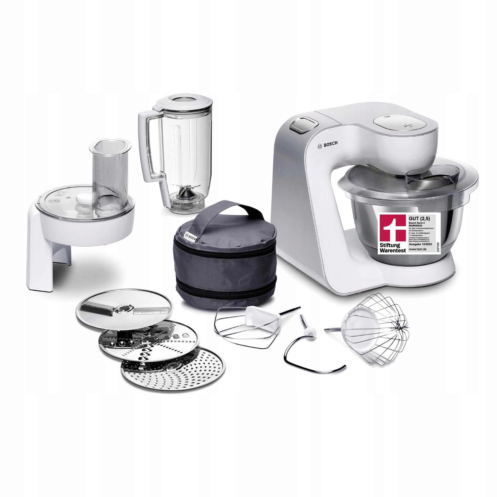 Food processor Bosch MUM58W20 1000 W white