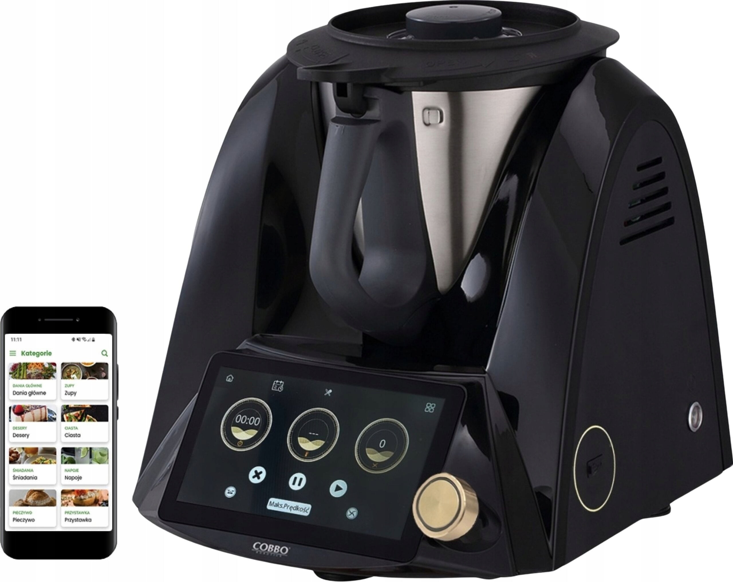 Food processor COBBO 7 BLACK PRO