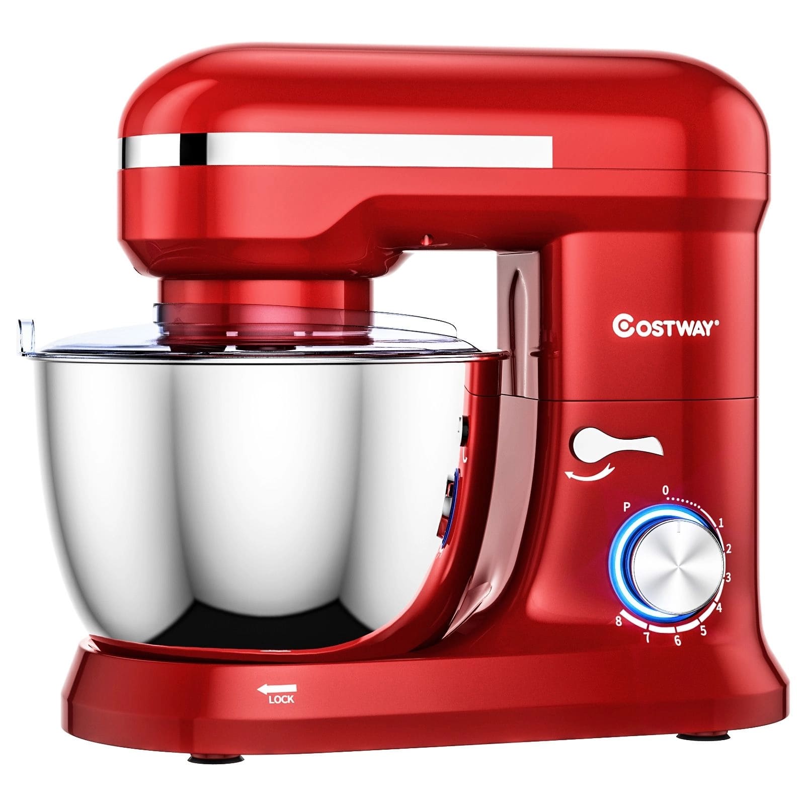 Food processor Costway EP24940DE-RE 1300 W red