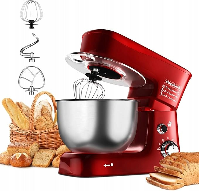 Food processor Eisenbach Professional 1200W red 3,5L Packaging status original