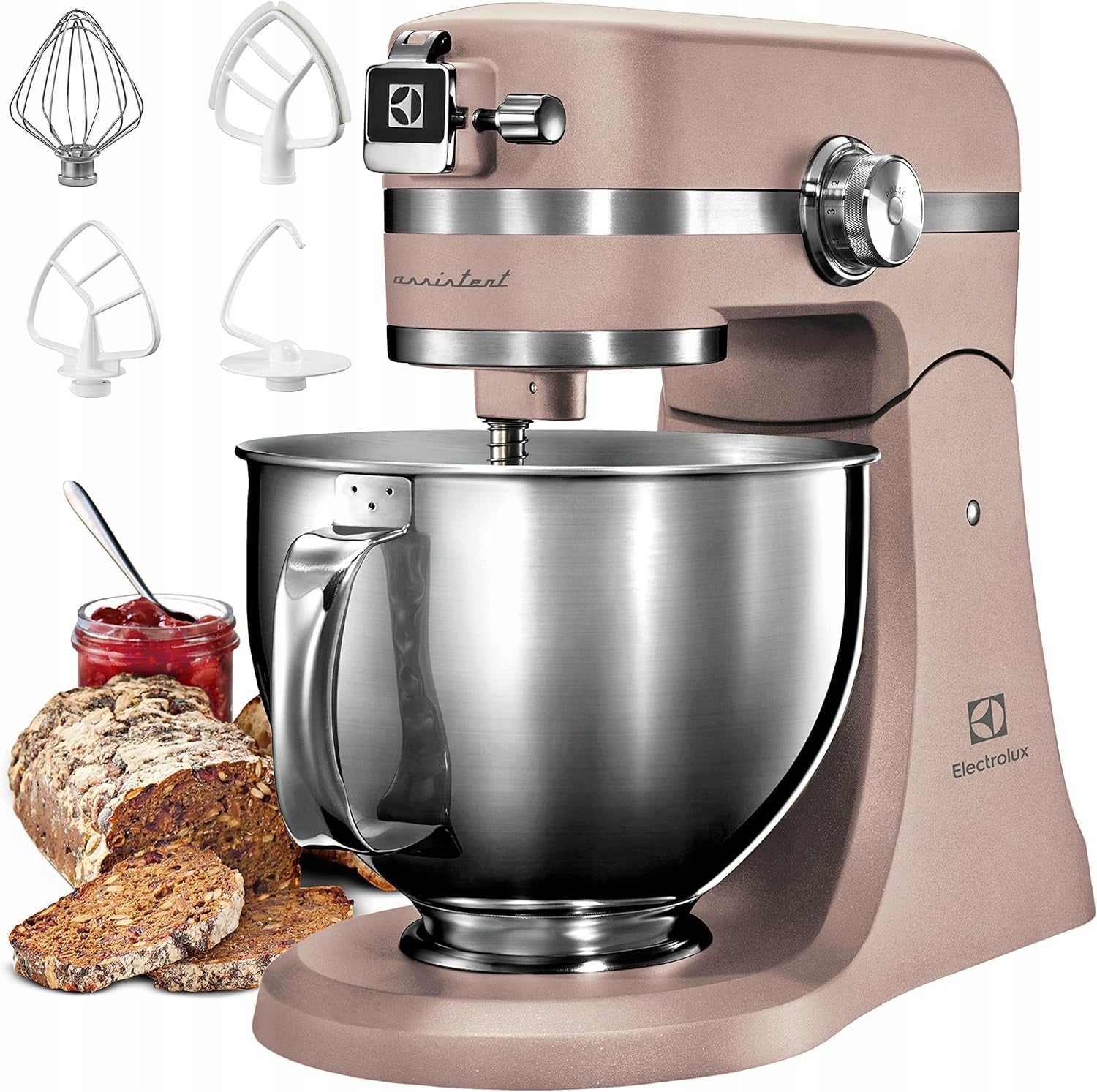 Food processor Electrolux EKM5570 1200W 10 gears 4.8L accessories